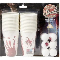 Jeu de fête beer pong Halloween