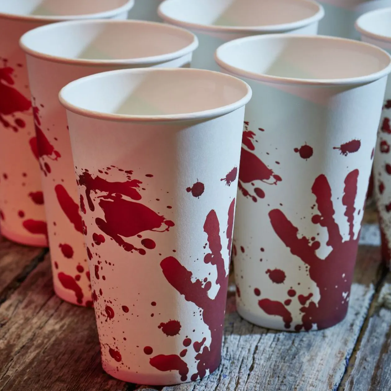 Jeu de fête beer pong Halloween