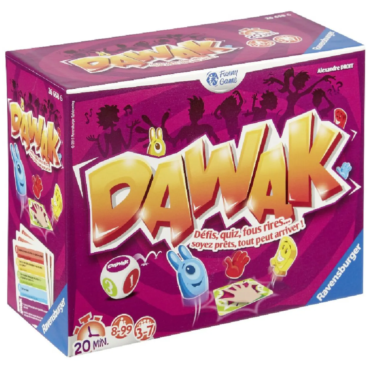 Jeu de société Dawak Ravensburger défi quiz