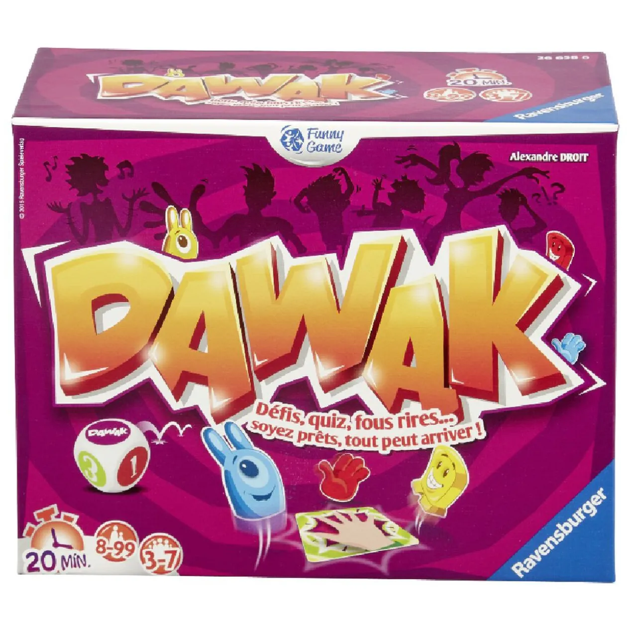 Jeu de société Dawak Ravensburger défi quiz