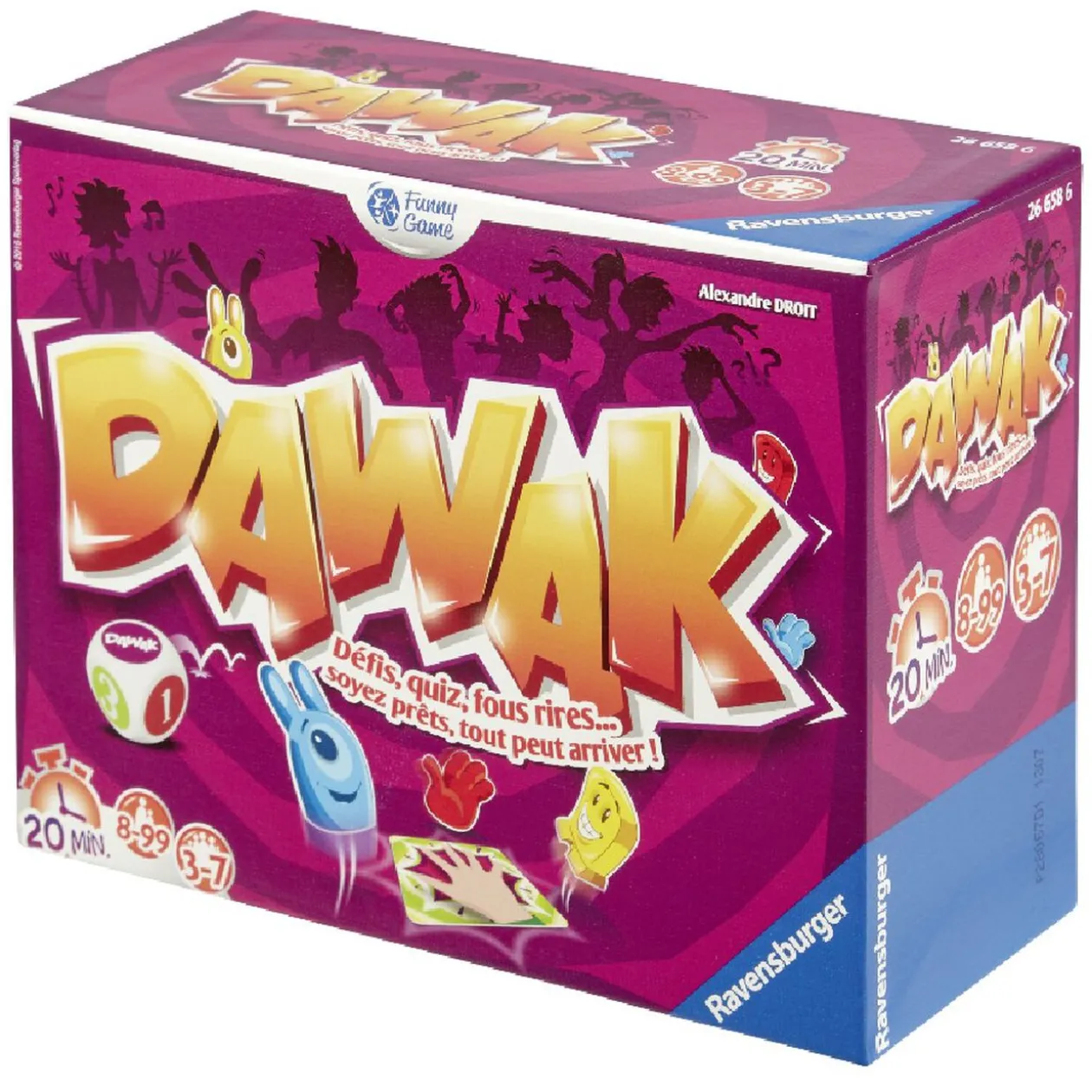 Jeu de société Dawak Ravensburger défi quiz