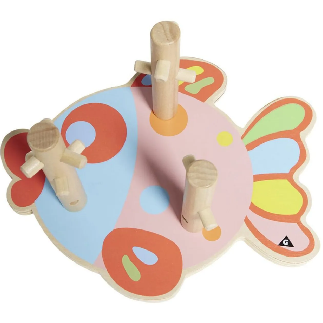 Jeu d'éveil Empil'ô type Montessori en bois