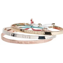 Jonc argenté "Love"