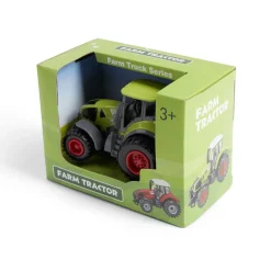 Jouet tracteur ferme vert