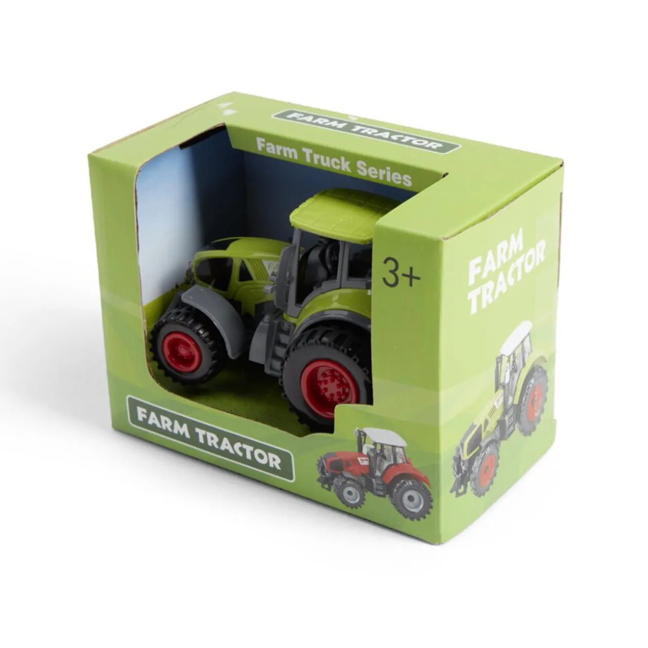 Jouet tracteur ferme vert