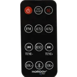 Jukebox rétro noir 30 W Homday