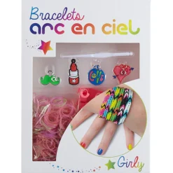 Kit bracelet Arc en ciel Girly