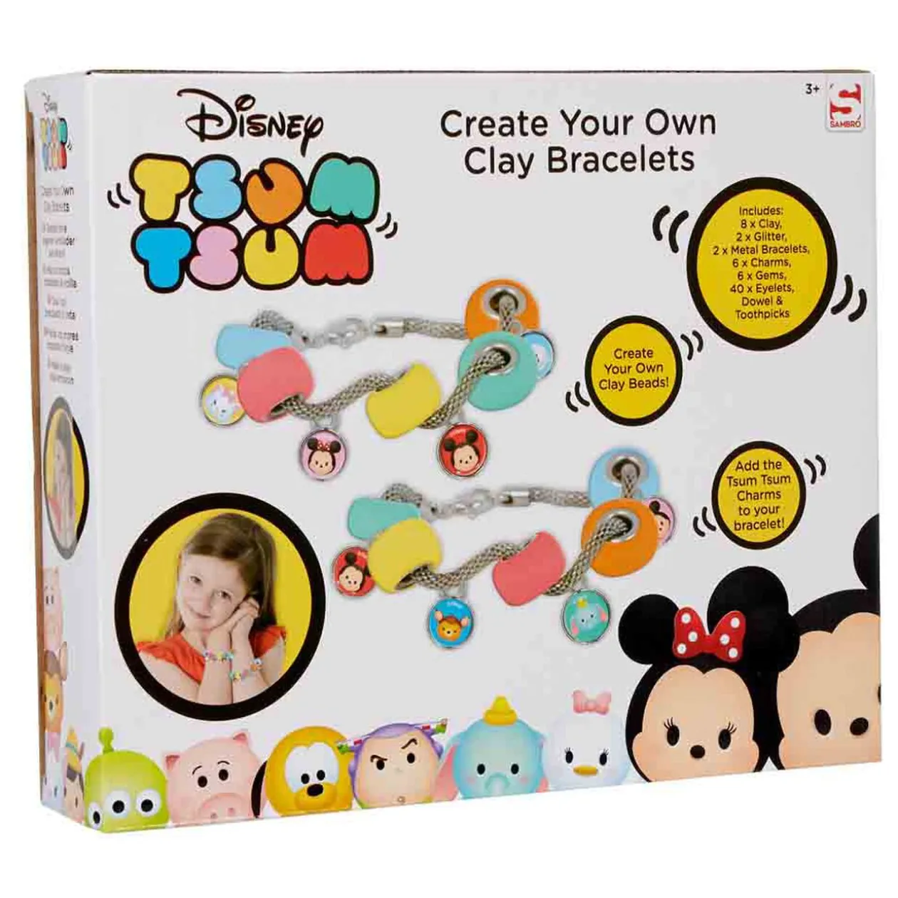 Kit création bracelets et charms Disney Tsum Tsum