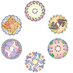 Kit création mini Mandala Designer Ravensburger