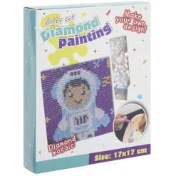 Kit création mosaïque Diamond Painting 17x17cm