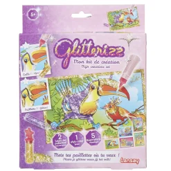 Kit création paillette Glitterizz 5 images