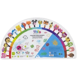 Kit crayon en bois avec gomme forme animal 41 pièces