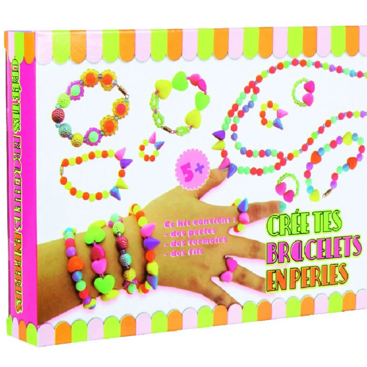 Kit de création de bracelets en perles