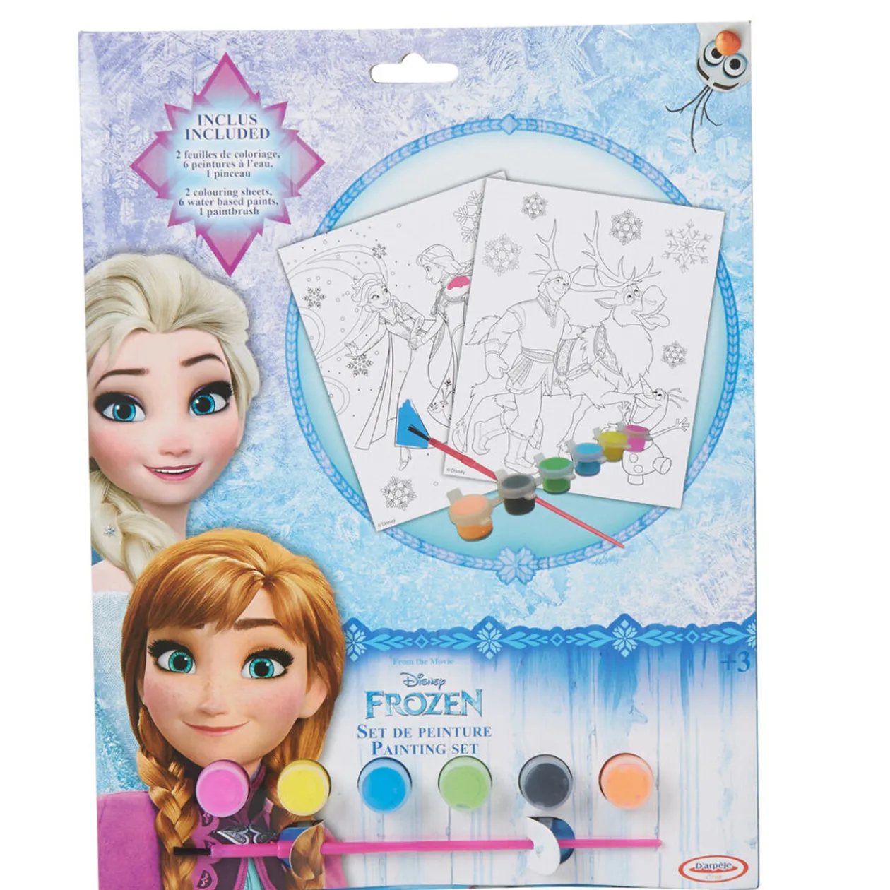 Kit de peinture La Reine des Neiges
