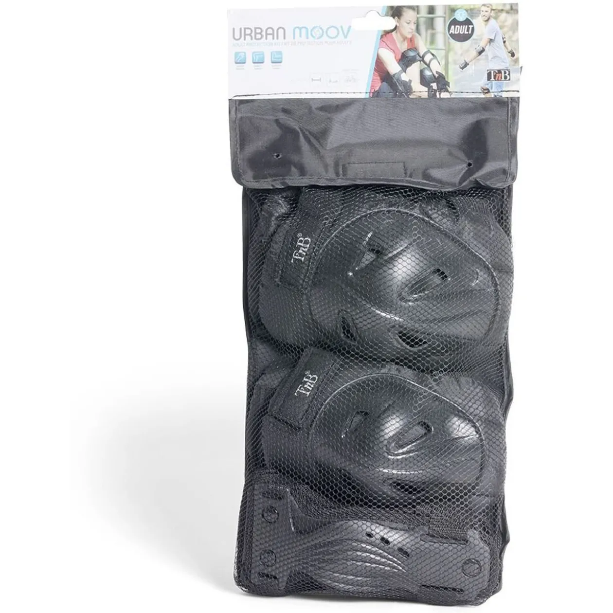 Kit de protection URBAN MOOV 3 pièces pour Adulte