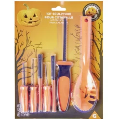 Kit de sculpture citrouille