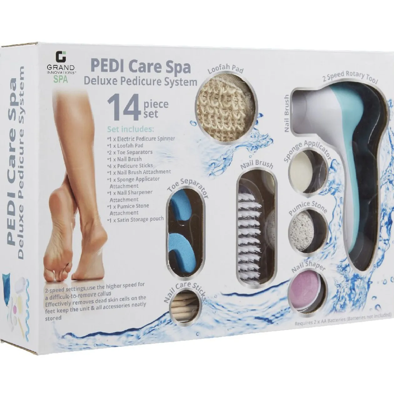 Kit pédicure 14 pièces