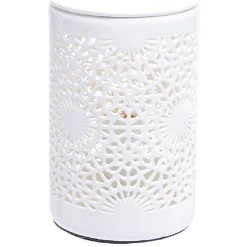 Lampe d'ambiance brûle parfum motif rosace