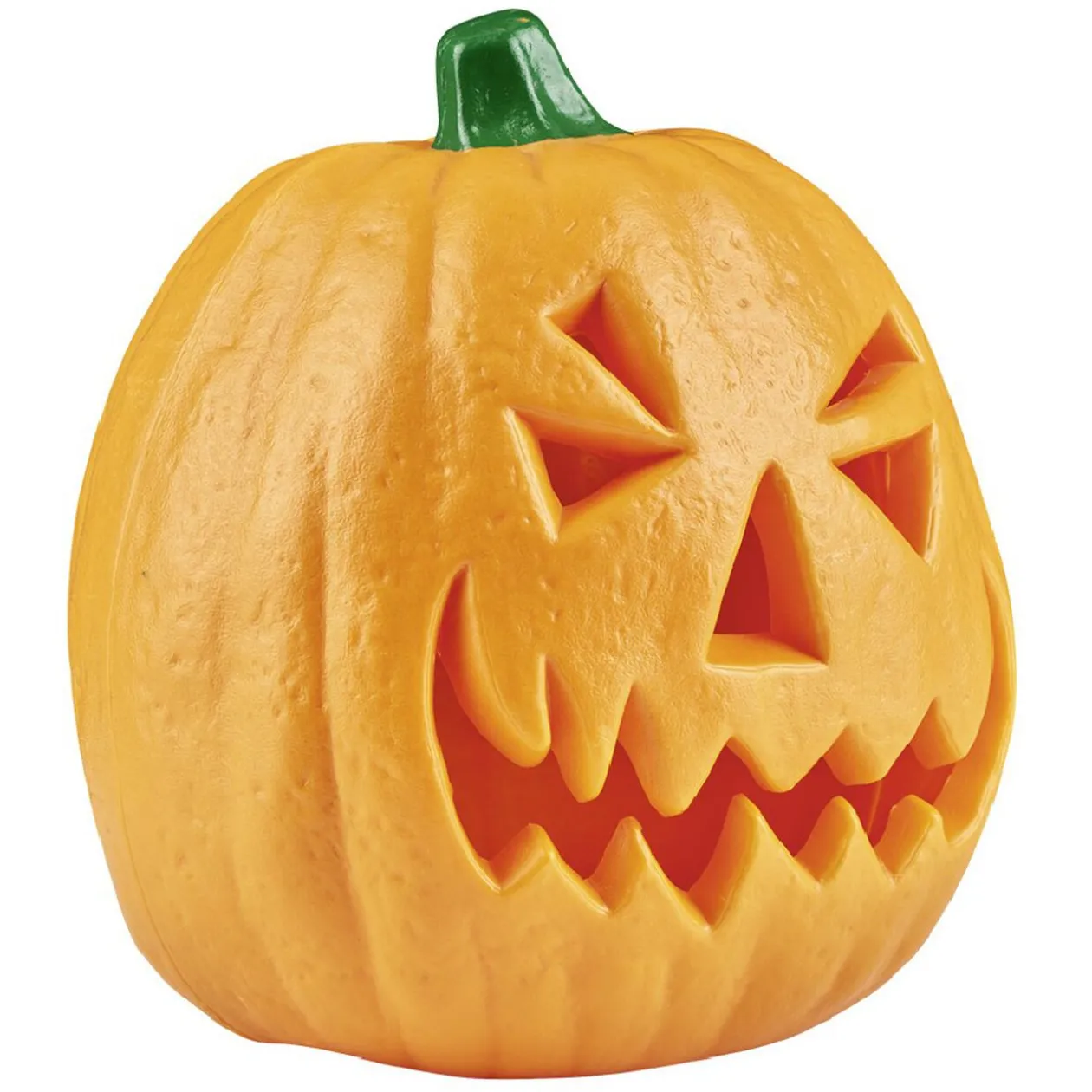 Lampe Halloween à LED forme citrouille orange à poser