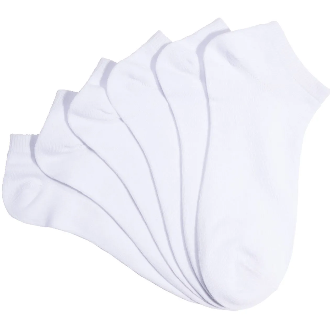 Lot 3 paires chaussettes tige basse coton et polyester - 3 coloris