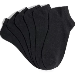 Lot 3 paires chaussettes tige basse coton et polyester - 3 coloris