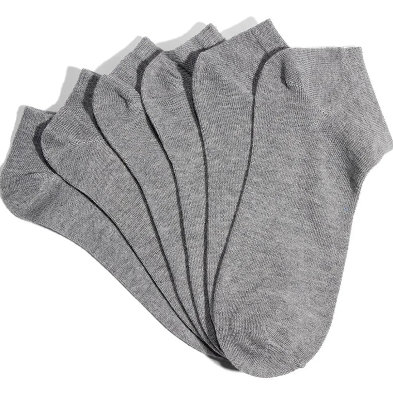 Lot 3 paires chaussettes tige basse coton et polyester - 3 coloris