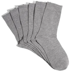 Lot 3 paires chaussettes tige longue coton et polyester - 3 coloris