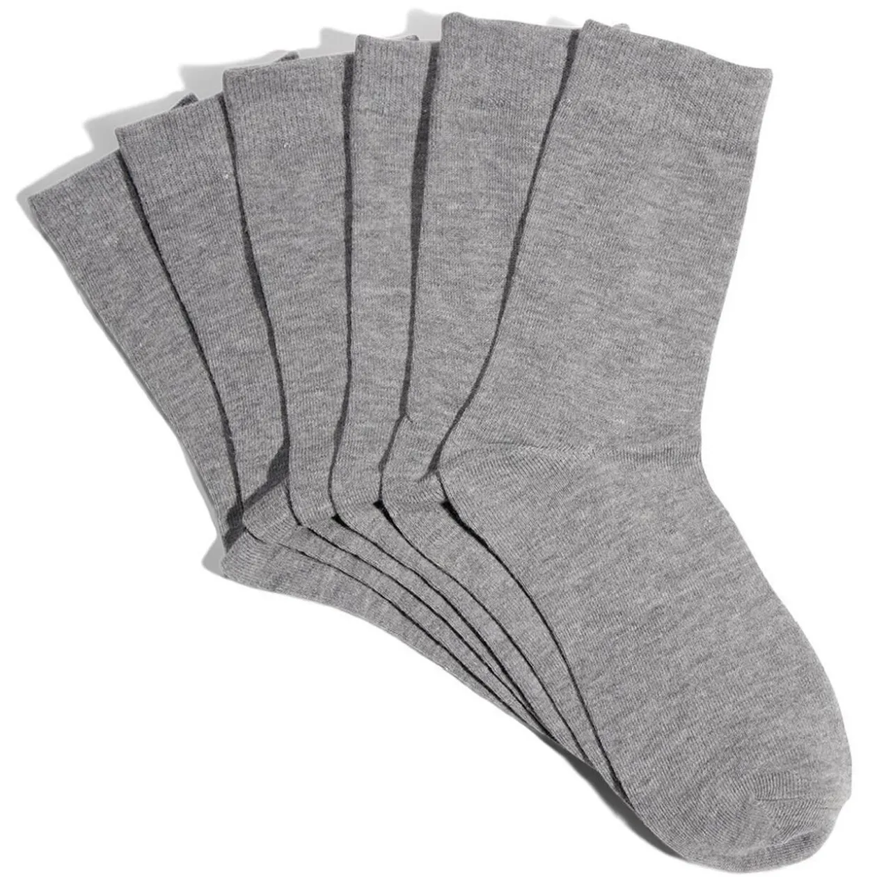Lot 3 paires chaussettes tige longue coton et polyester - 3 coloris