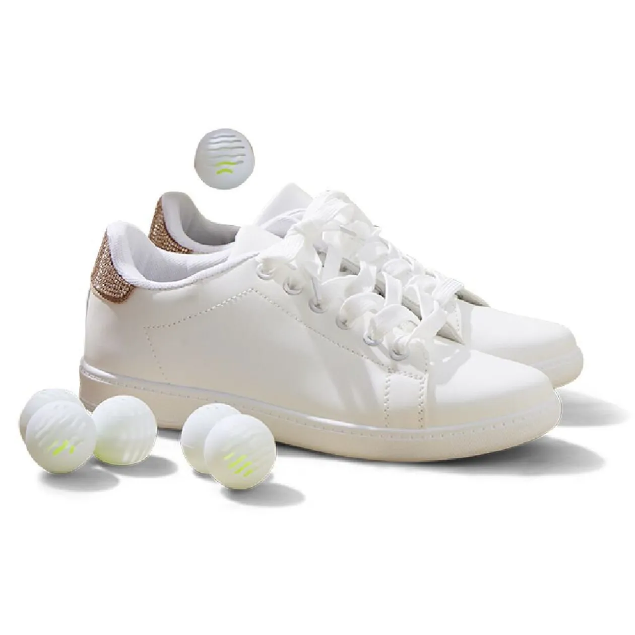 Lot de 6 boules désodorisantes pour chaussures