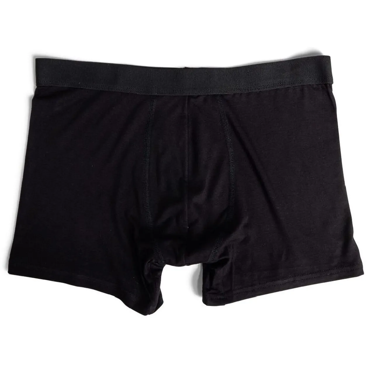 Lot de 2 boxers homme taille L bambou et élasthanne noir