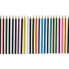 Lot de 24 crayons de couleur
