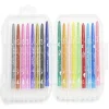 Lot de 18 crayons twistables multicolore