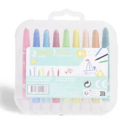 Lot de 18 crayons twistables multicolore
