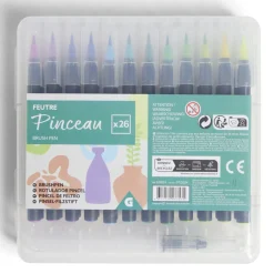 Lot de 20 feutres pinceaux