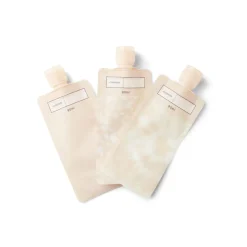 Lot de 3 flacons de voyage 24x10cm