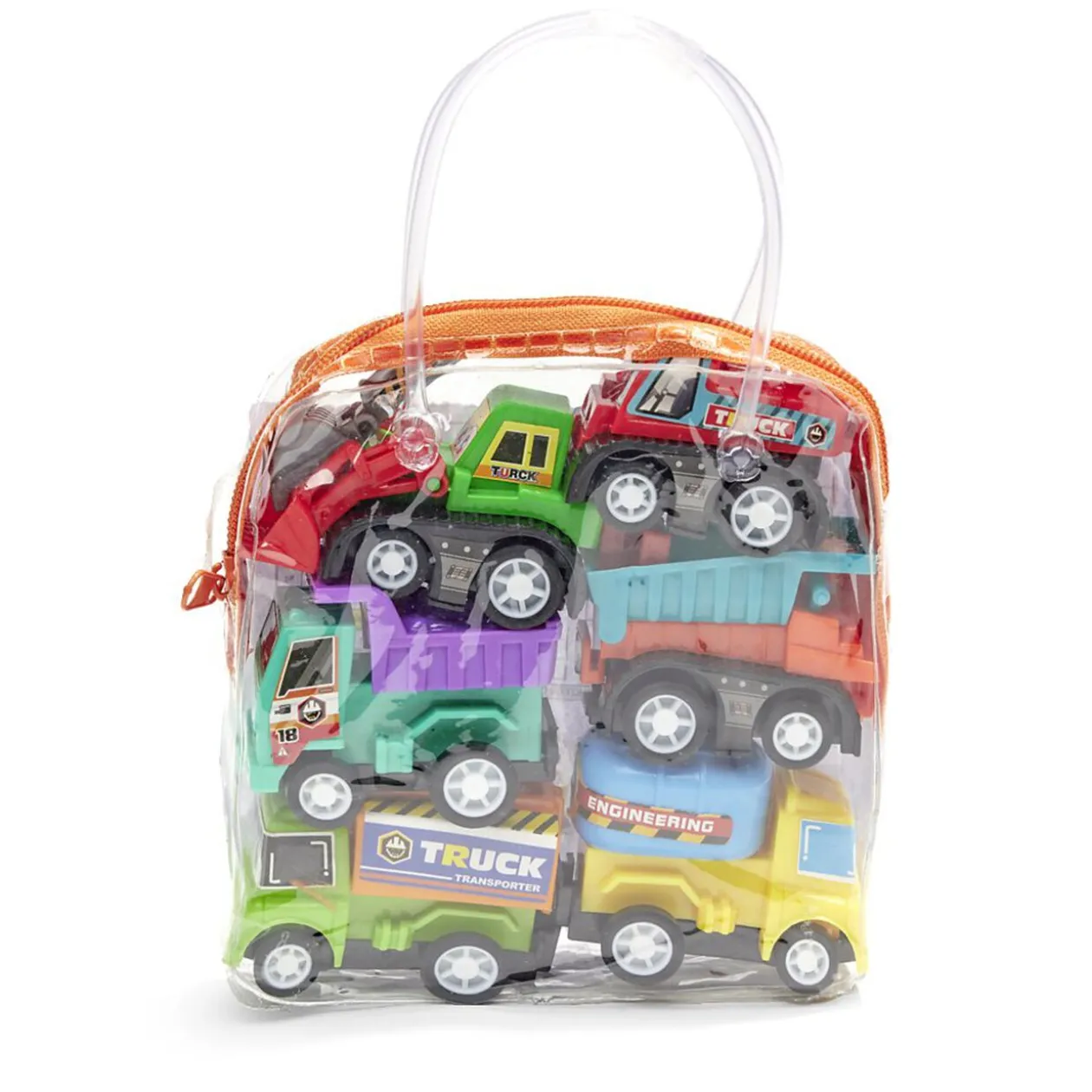 Lot de 6 jouets véhicules de chantier