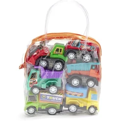 Lot de 6 jouets véhicules de chantier