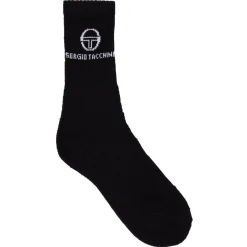 Lot de 3 paires de chaussettes Sergio Tacchini coton noir