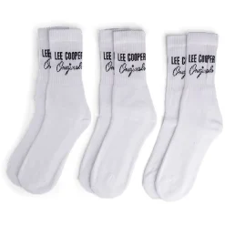 Lot de 3 paires de chaussettes Lee Cooper homme coton 39/42
