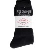 Lot de 3 paires de chaussettes Lee Cooper homme coton noir 43/46