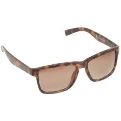 Lunette de soleil pour femme rectangulaire écaille de tortue marron