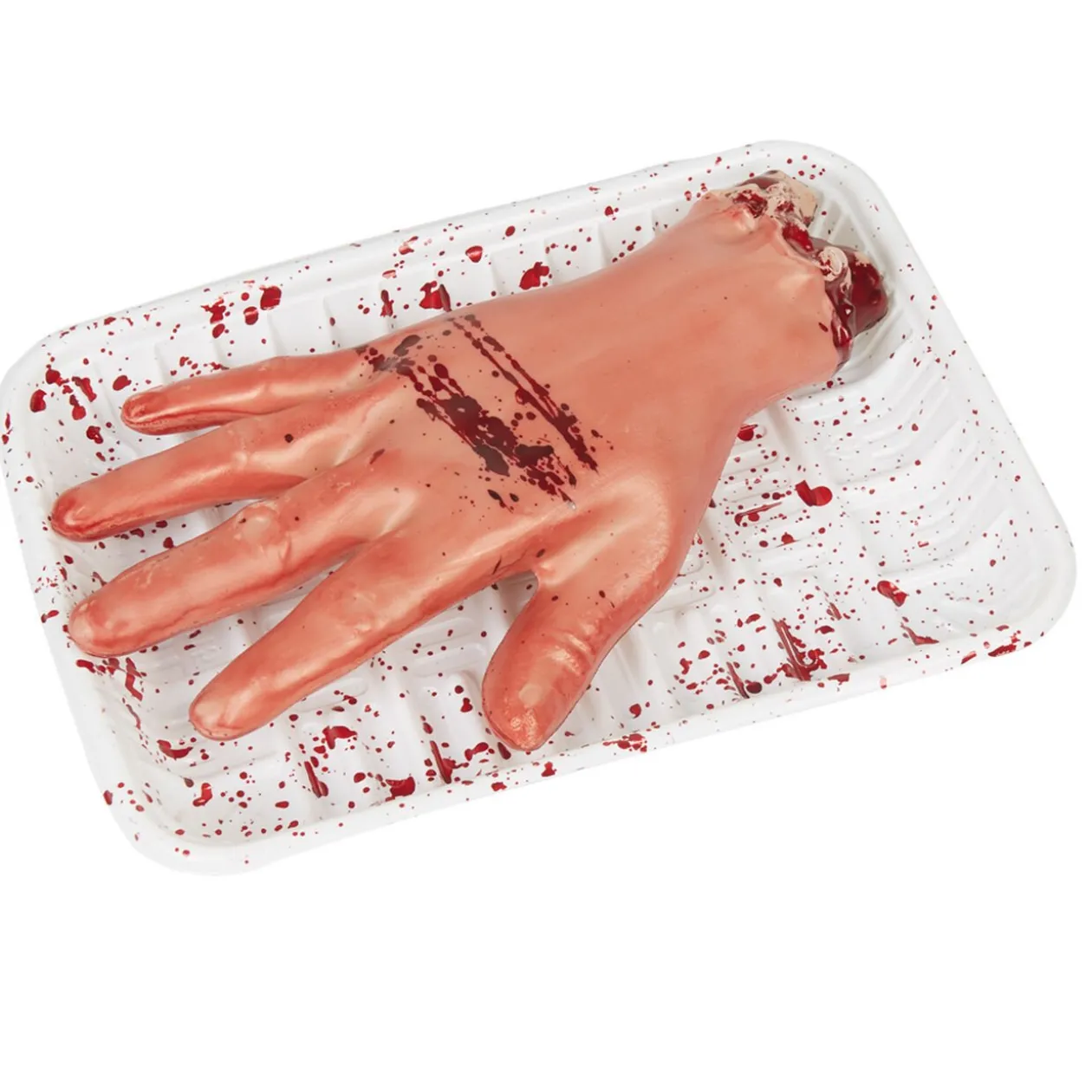 Main coupée de boucher à poser