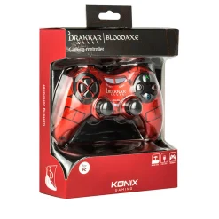 Manette de jeu Konix Drakkar P-15 Blood Axe Rouge pour PC
