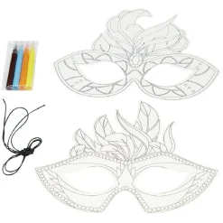 Masque carnaval à confectionner X2