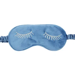 Masque de nuit adulte motifs yeux doré et bleu Taille unique
