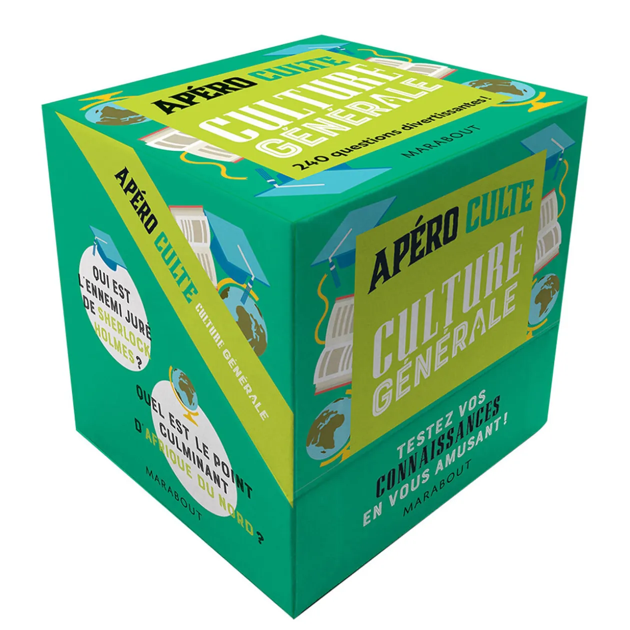 Mini boîte Apéro culte Culture générale - Hachette