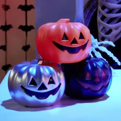 Mini citrouille noir argent ou orange