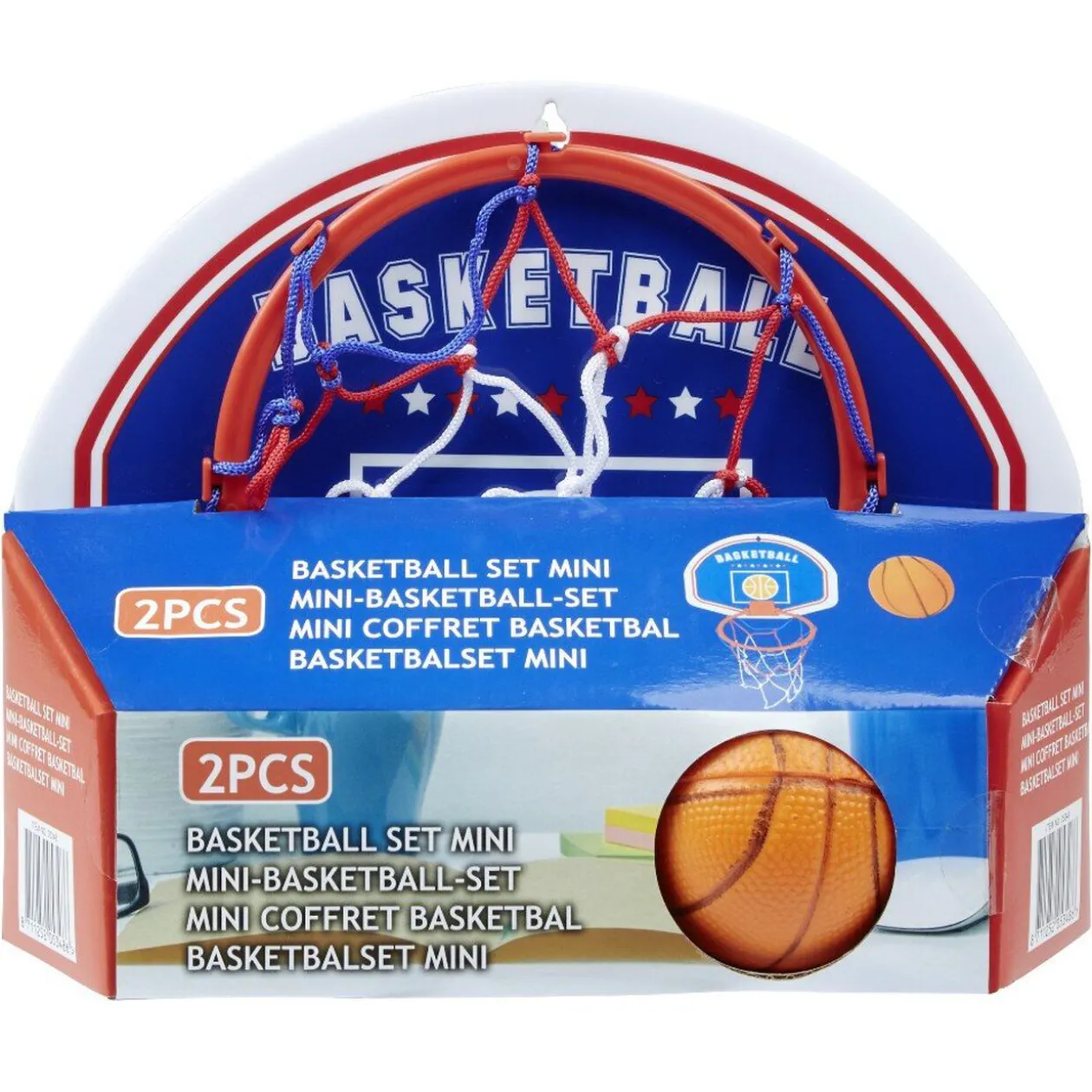 Mini panier de basketball et son ballon