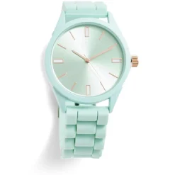 Montre bracelet silicone bleu
