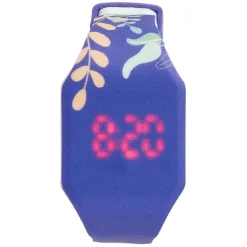 Montre led chiffres invisibles en silicone